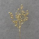16" GLITTER BERRY PICK GOLD