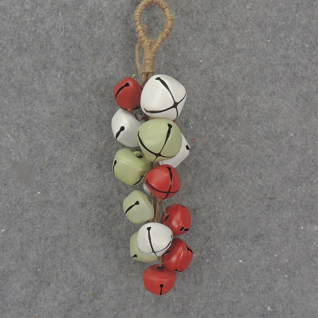 10.5" BELL DOOR HANGER RED/LT.GRN/WHITE