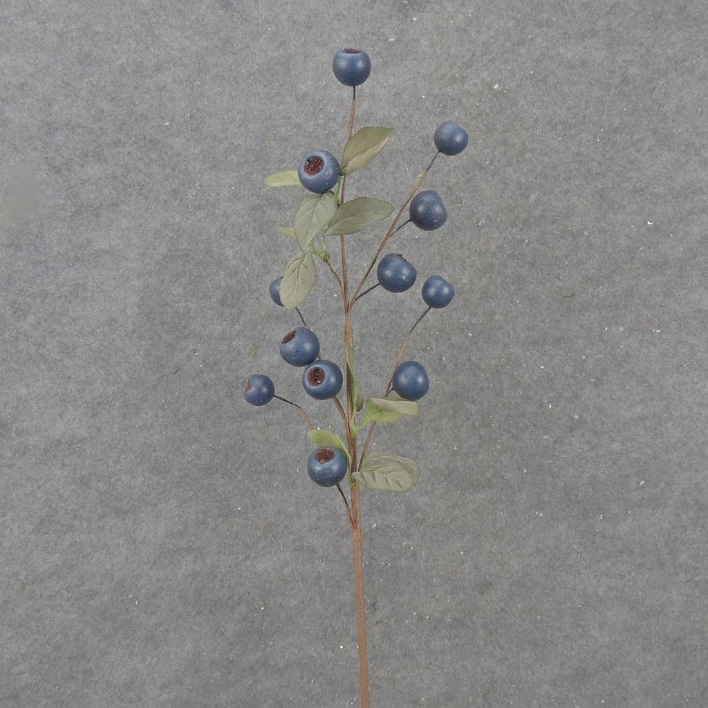 [XA1053] 27" BLUE BERRY SPRAY