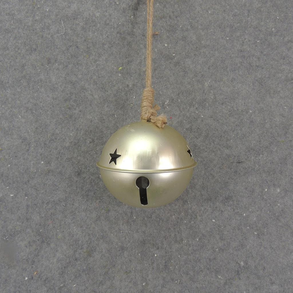 [XA1050-GLD] 4" JINGLEBELL ORNAMENT GOLD