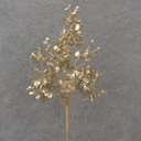 21&quot; METALLIC EUCALYPTUS SPRAY GOLD