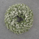 16" SNOWY PINE WREATH