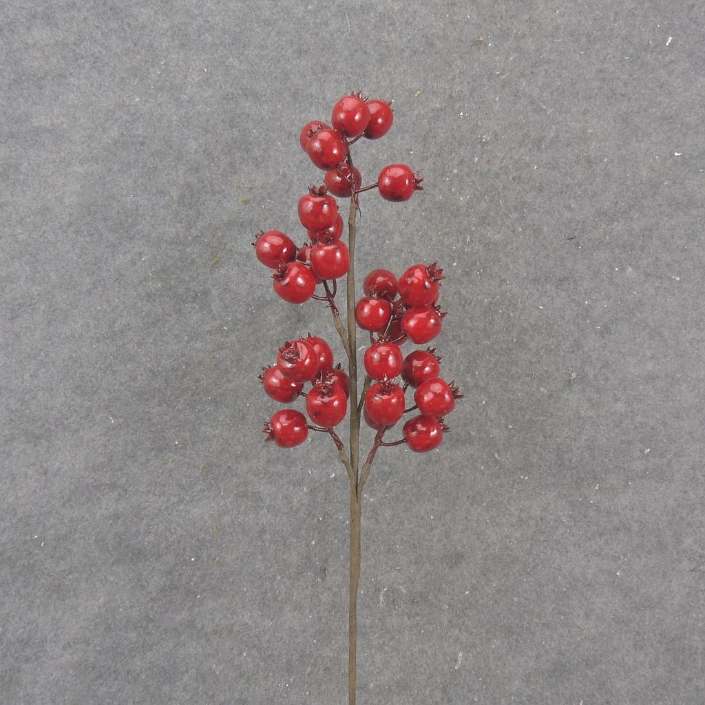 [XA1091] 23" BERRY SPRAY X5 RED