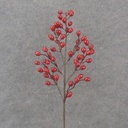 25" SMALL BERRY SPRAY X6 RED