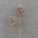 22" PINECONE SPRAY X2 CHOCOLATE