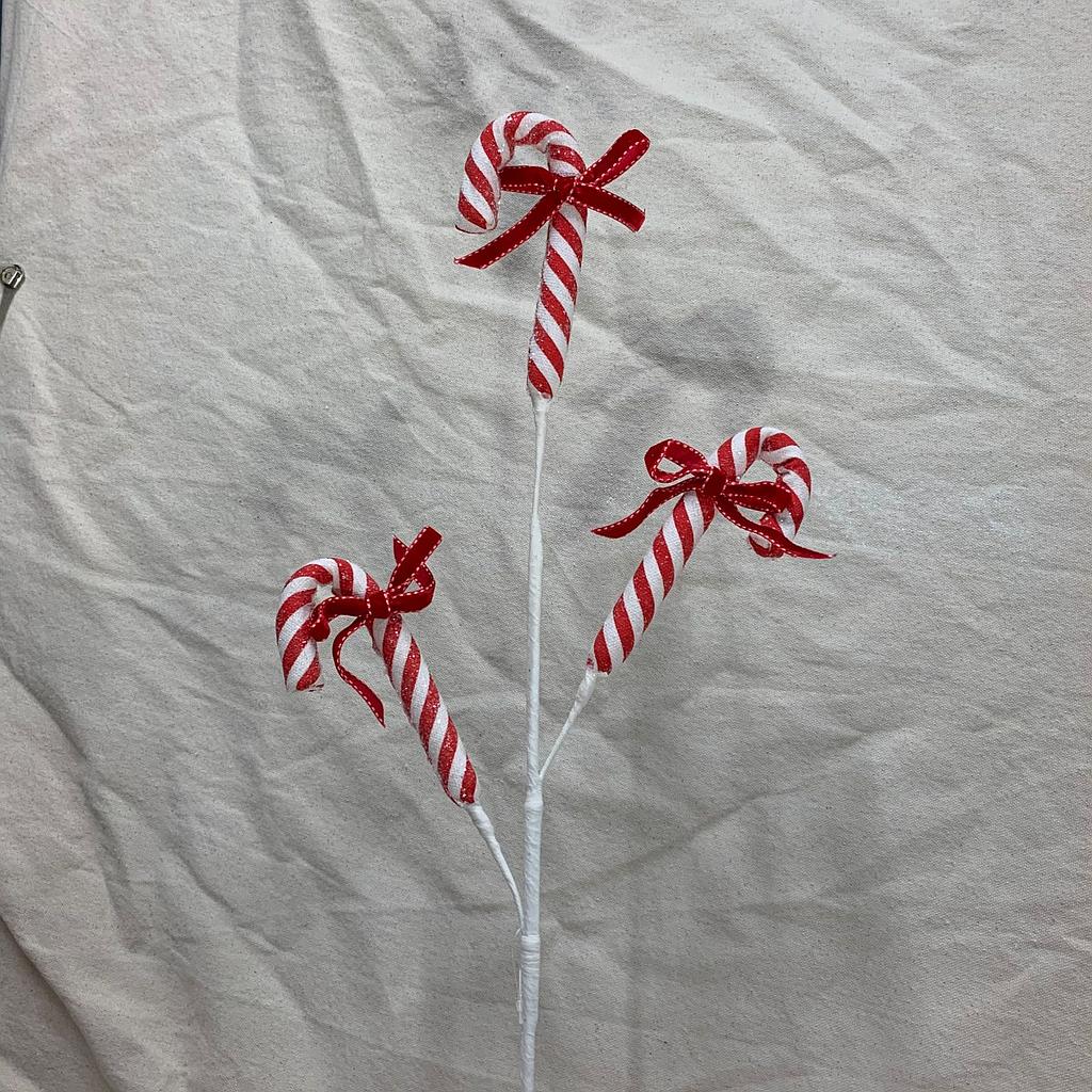26&quot; CANDYCANE SPRAY X3
