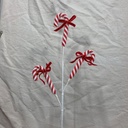 26&quot; CANDYCANE SPRAY X3