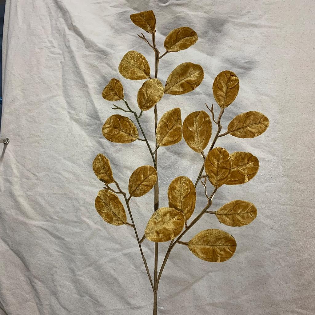 [XA1132-GLD] 34" LEAF SPRAY X5 GOLD