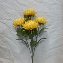 20" MUM BUSH X5 YELLOW