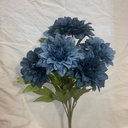 20" DAHLIA BUSH X7 BLUE