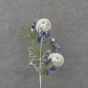 19.5&quot; SNOWMAN SPRAY X2 BLUE