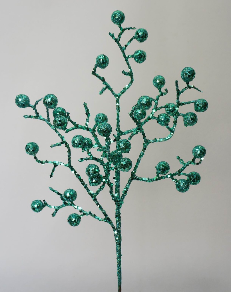 16" GLITTER BERRY PICK TURQUOISE