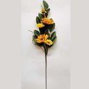 30" SUNFLOWER SPRAY X5 YELLOW
