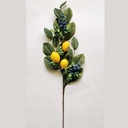 35" LEMON/BLUEBERRY/EUCALYPTUS SPRAY
