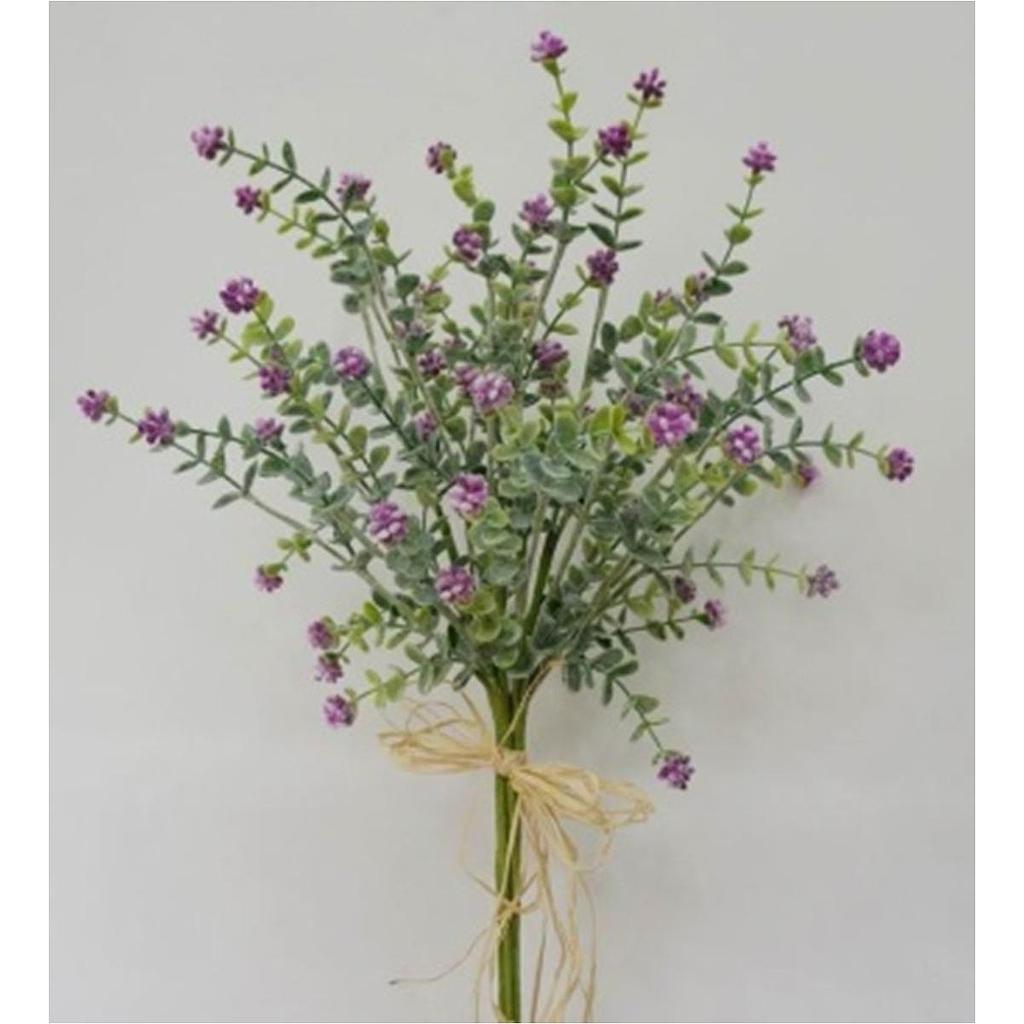 18" SEEDED EUCALYPTUS BUNDLE LAVENDER
