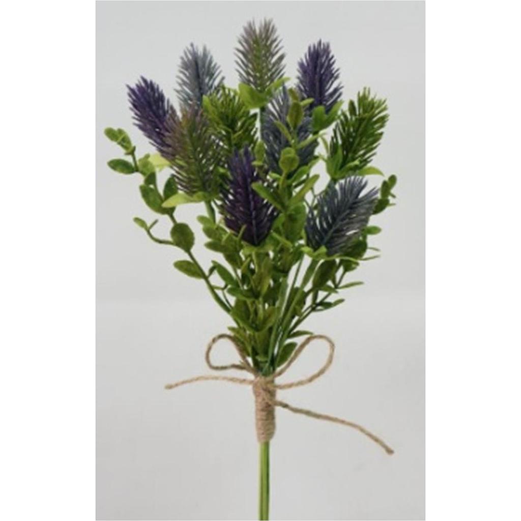 13" THISTLE BUNDLE PURPLE/BLUE/GREEN