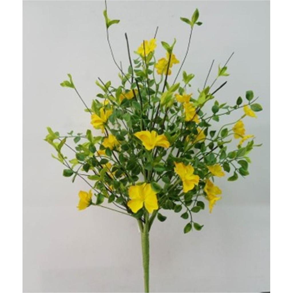 23&quot; EUCALYPTUS &amp; DAISY BUSH YELLOW