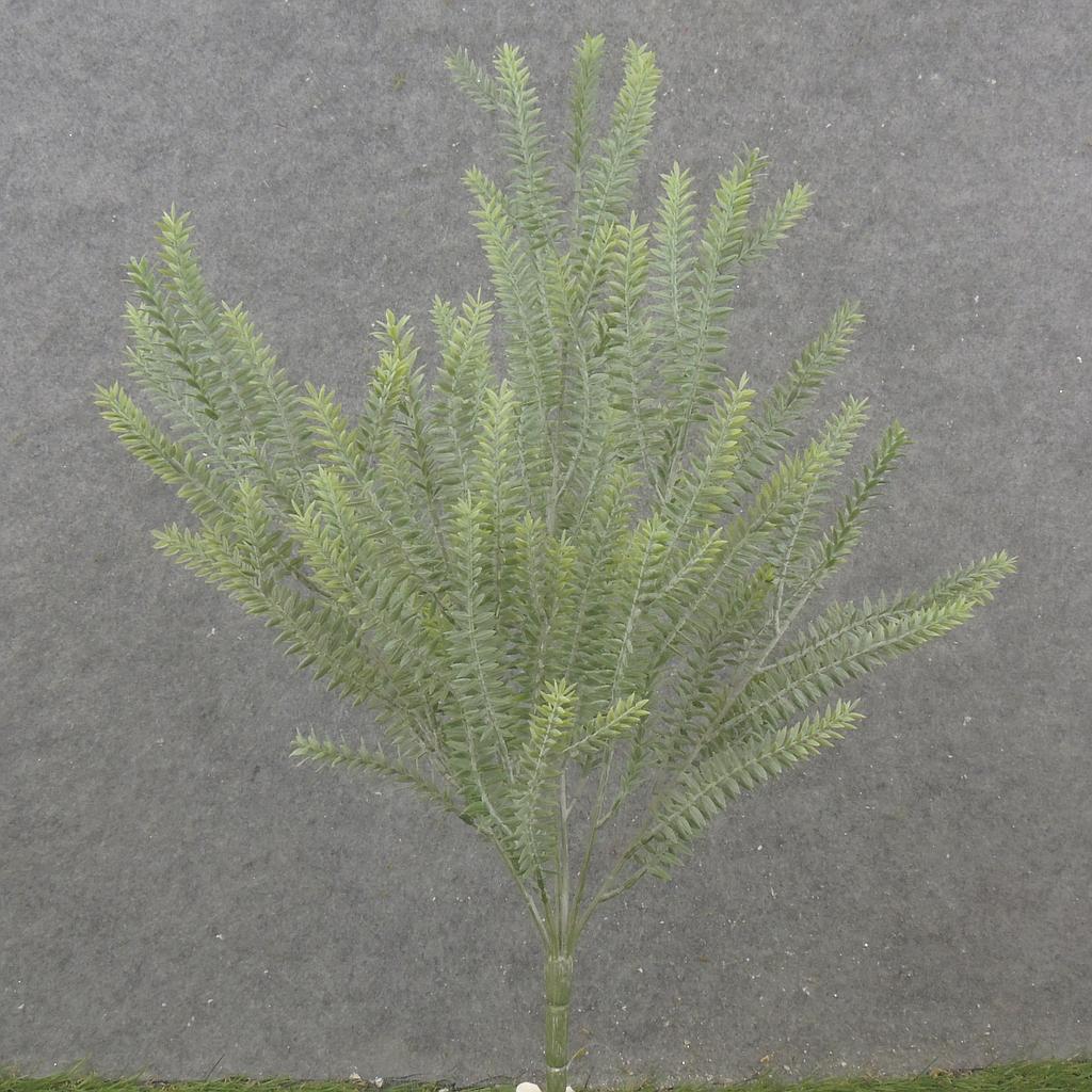 [SB2307] 21" GRASS FERN BUSH X7