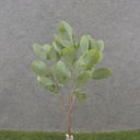 17.5" EUCALYPTUS LEAF BUSH X3
