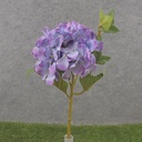 18" HYDRANGEA STEM PURPLE/BLUE