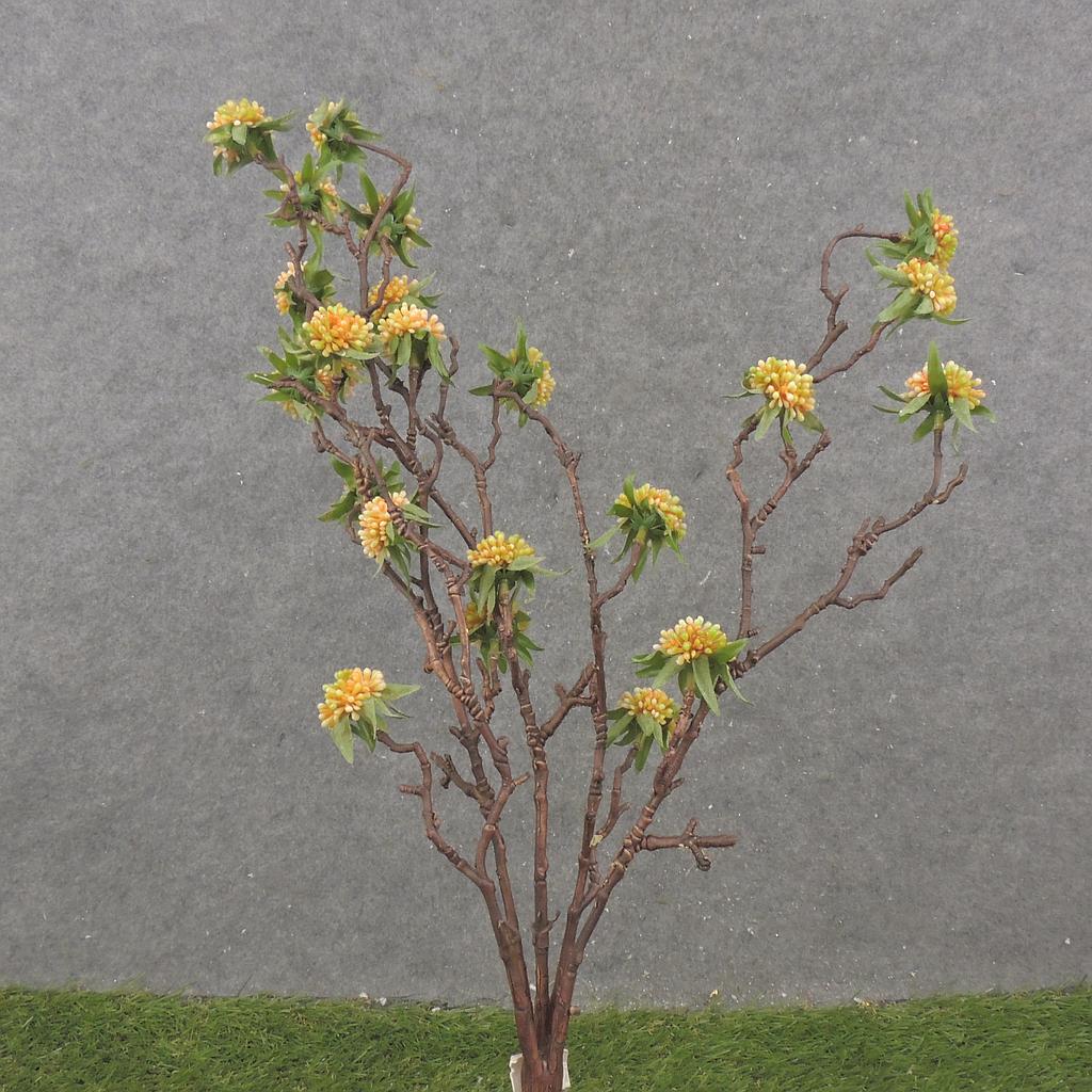 33" TWIG SEDUM STEM YELLOW/GREEN