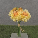 8.5" SCABIOSA BUNDLE YELLOW