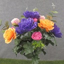 24" PEONY/ROSE/RANUNCULUS BUSH X18
