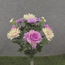 21" DAHLIA/ROSE/DAISY BUSH X14 LAVENDER