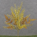16" SEEDED STEM X3 YELLOW