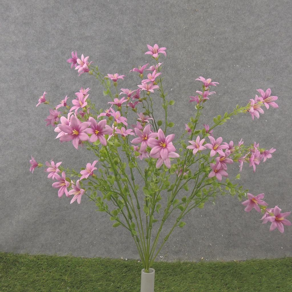 20" WAXFLOWER BUSH X10 MAUVE