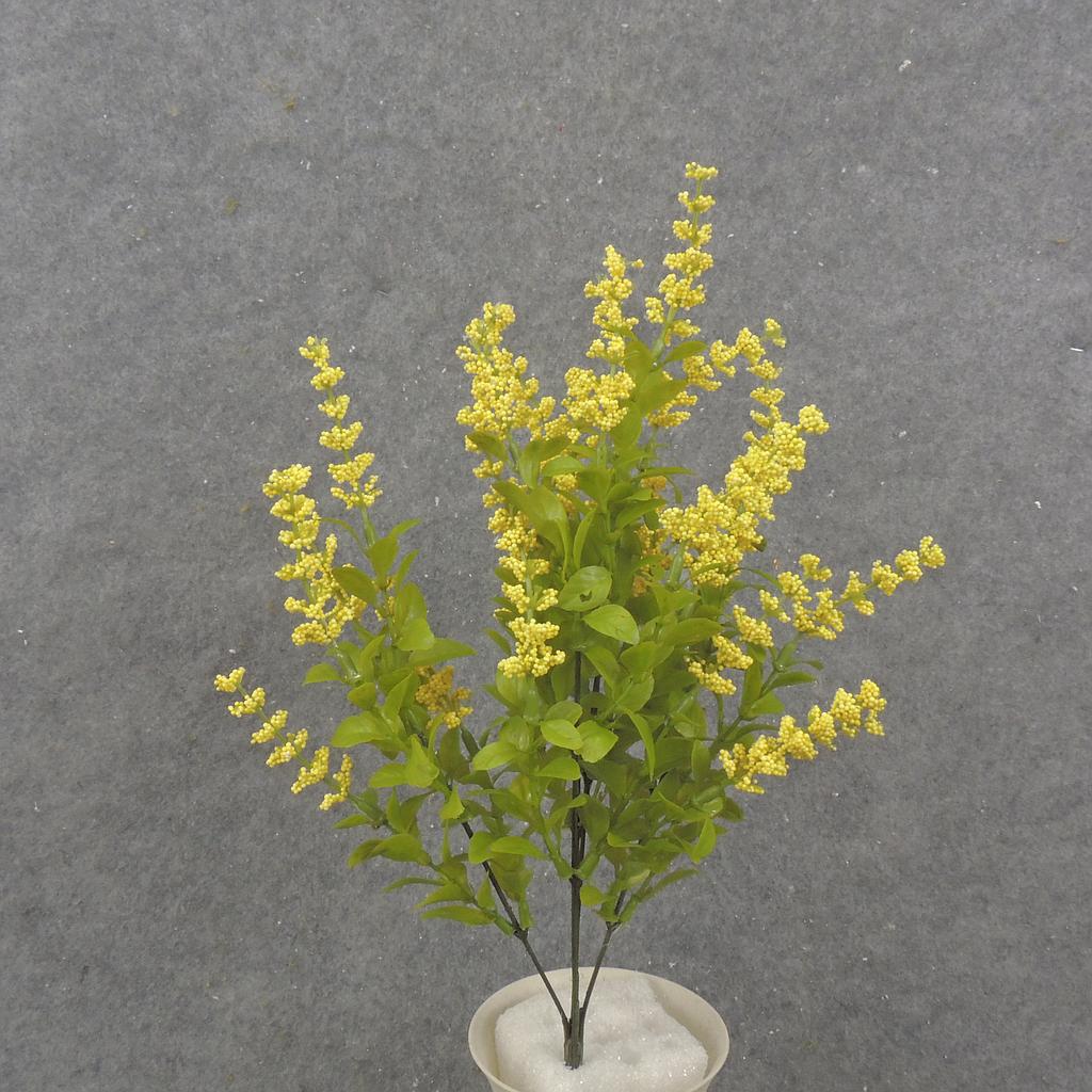 15&quot; HEATHER BUSH X5 YELLOW