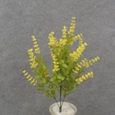 15&quot; HEATHER BUSH X5 YELLOW