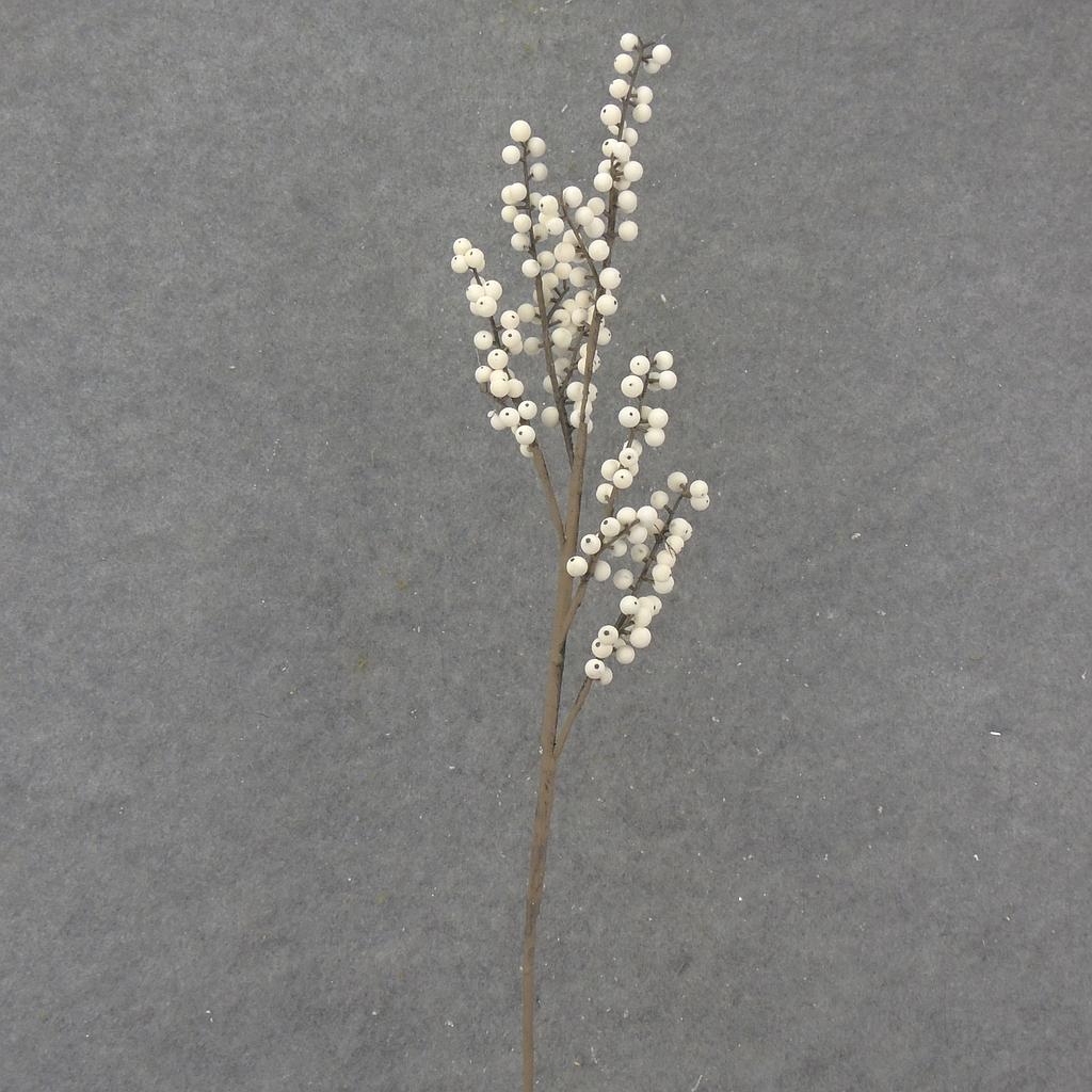 39.5&quot; BERRY TWIG SPRAY CREAM