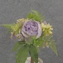 11" PEONY/HYDRANGEA BOUQUET X6 LAVENDER