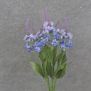 20" SPIKE FLOWER BUSH X7 BLUE/LAVENDER