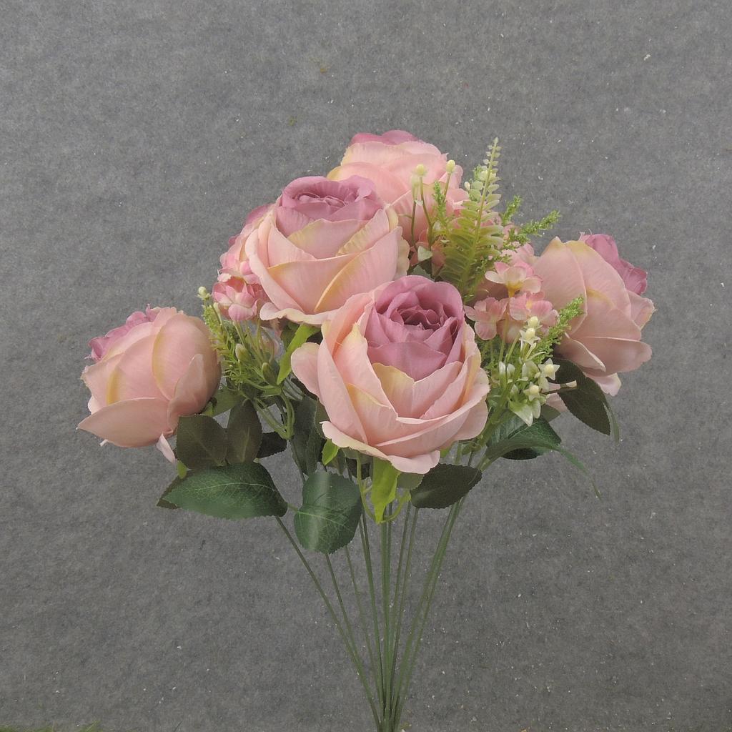 21" ROSE BUSH X13 PINK/MAUVE