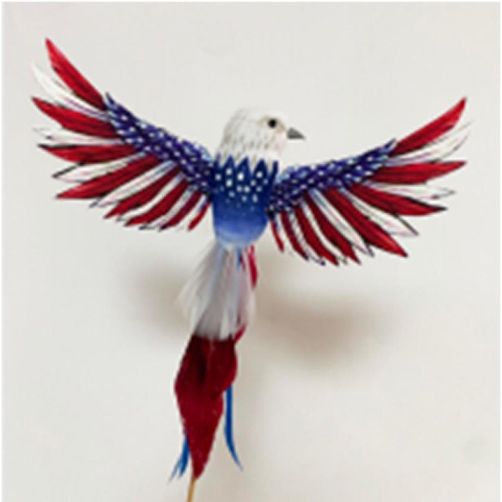 7&quot; AMERICANA EAGLE ON PICK (8&quot; WINGSPAN)