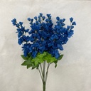 DELPHINUM BUSH X9 25&quot;  DARK BLUE