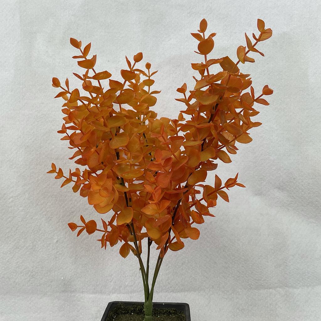 14" EUCALYPTUS BUSH X5 ORANGE