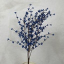 22" PLUM CROSS BUSH DARK BLUE