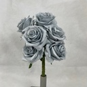 OPEN ROSE BUNDLE X6 GREY