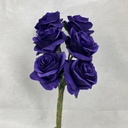 OPEN ROSE BUNDLE X6 PURPLE