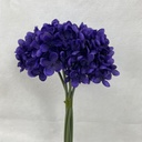 11" HYDRANGEA BUNDLE X6 PURPLE