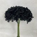 11" HYDRANGEA BUNDLE X6 BLACK