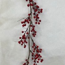 46" RED BERRY GARLAND