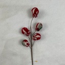 12" RED AND GREEN SWEATER BALL PICK