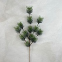 27" FROSTED PINE SPRAY X5 GREEN
