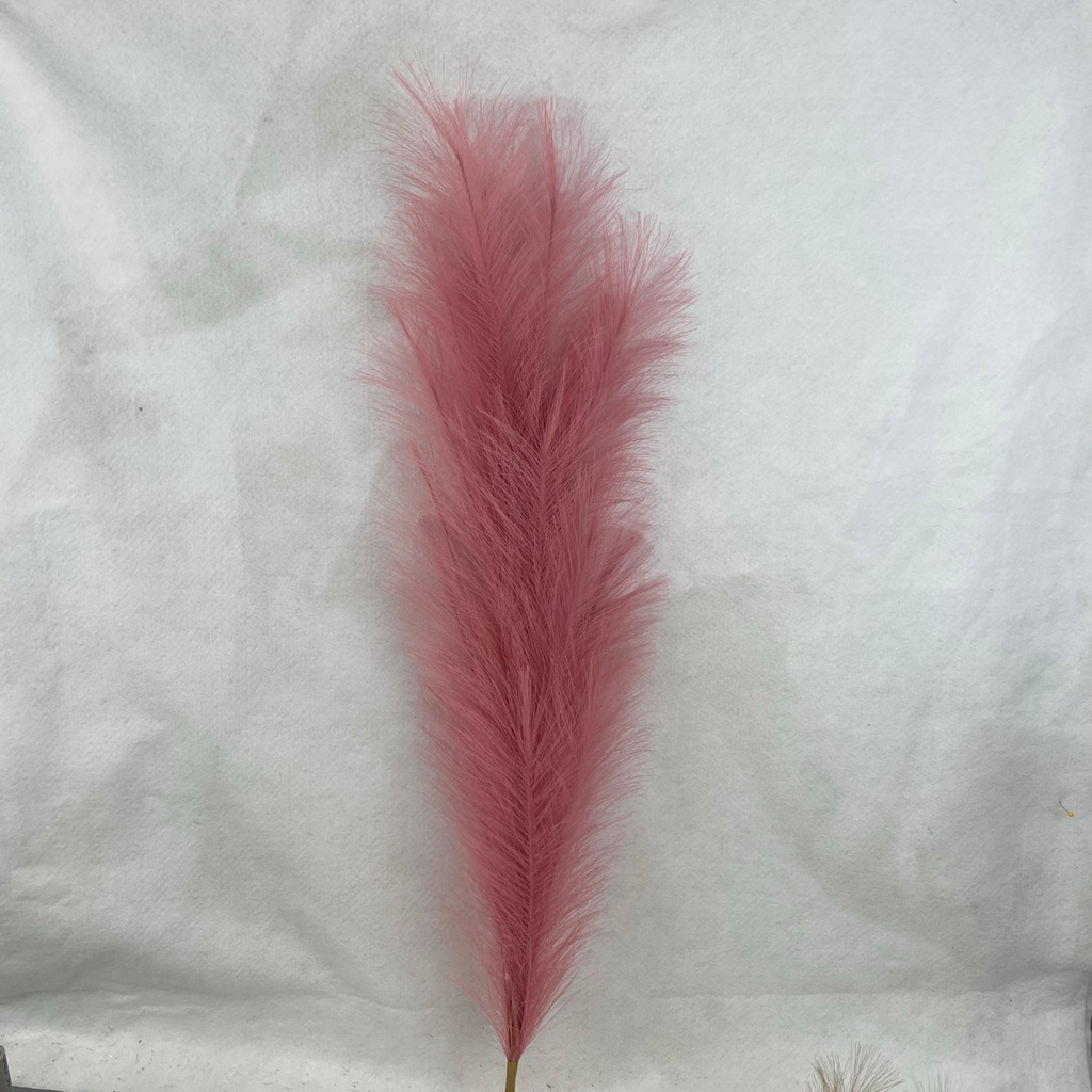 [XA2028-PNK] 43" FEATHER PINE SPRAY PINK