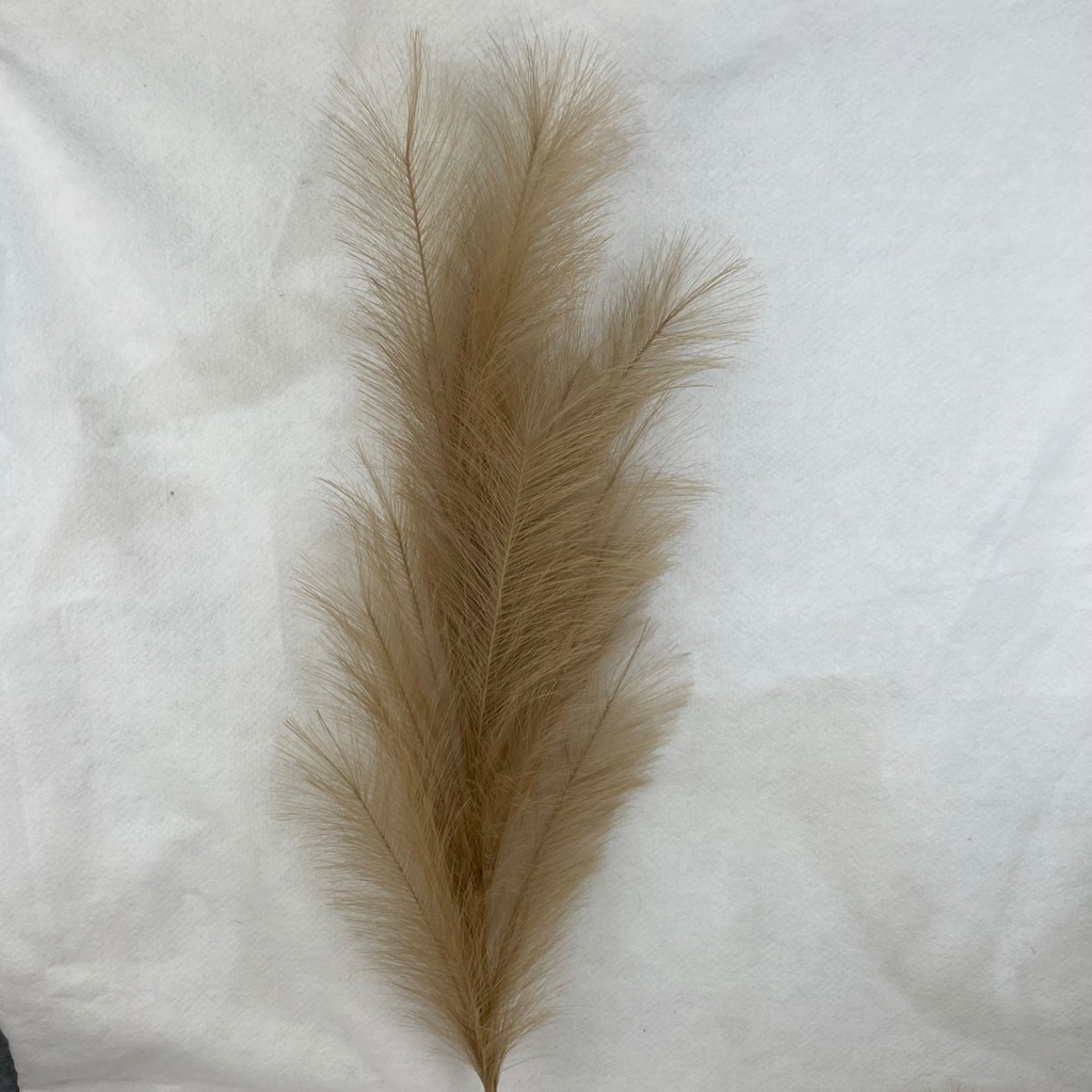 43&quot; FEATHER PINE SPRAY BROWN/GOLD