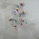 28" PUFF BALL SPRAY PASTEL